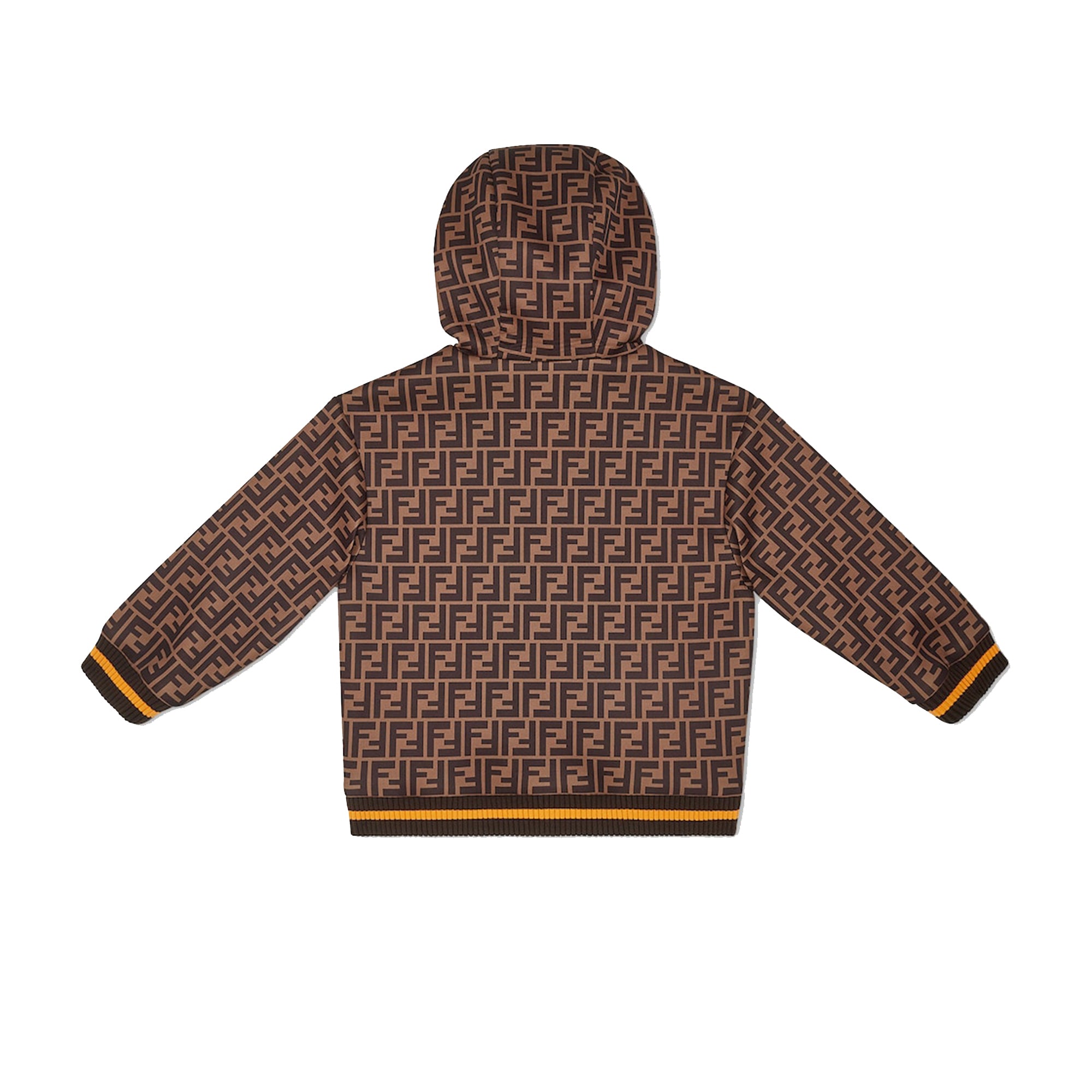 Fendi FF Logo Reversible Jacket Brown