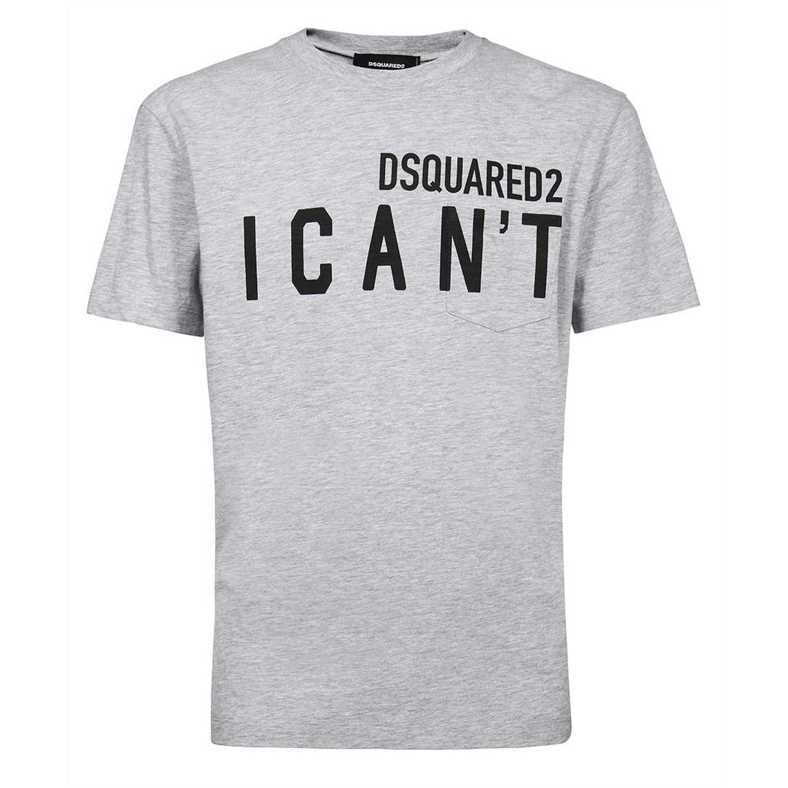 Dsquared Logo T-Shirt Grey