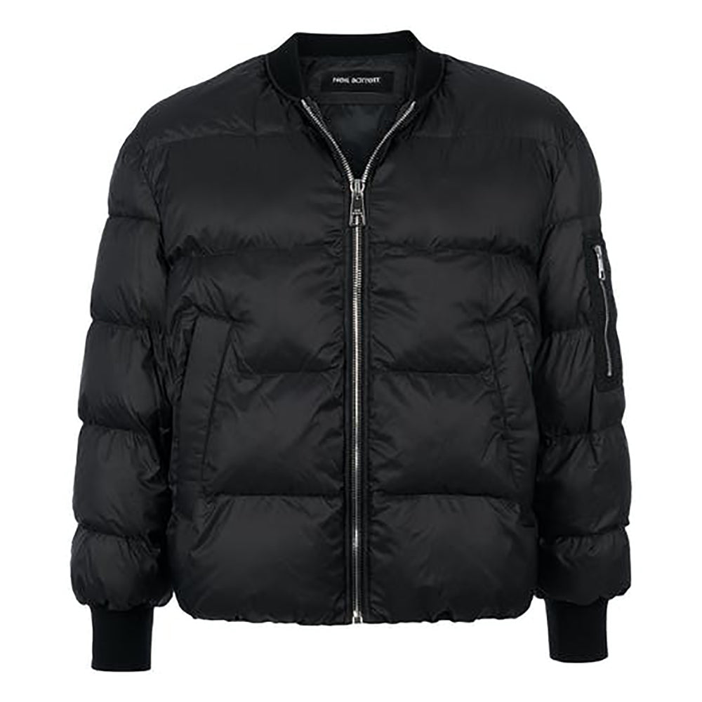 Neil Barrett Mens Short Down Jacket Penfield X Neil Barrett Black