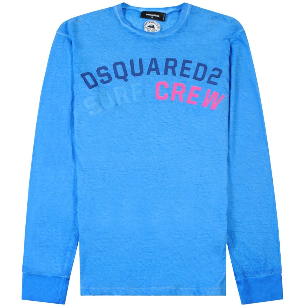 Dsquared2 surf crew on sale sweatshirt