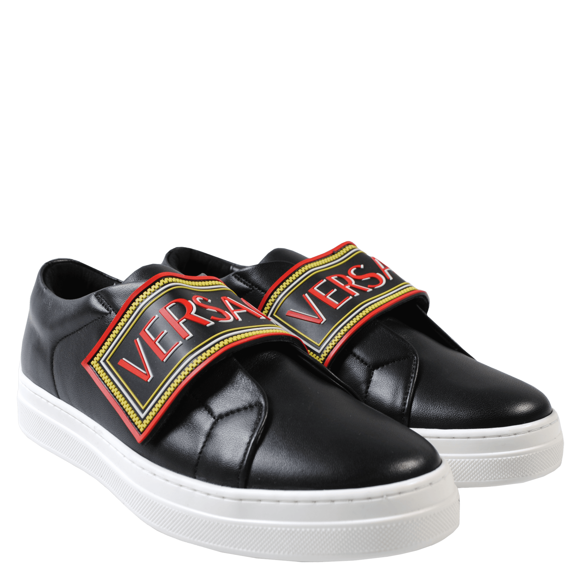 Boys versace hot sale trainers