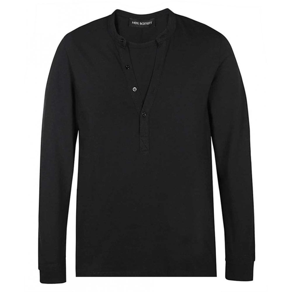 neil barrett long sleeve t shirt