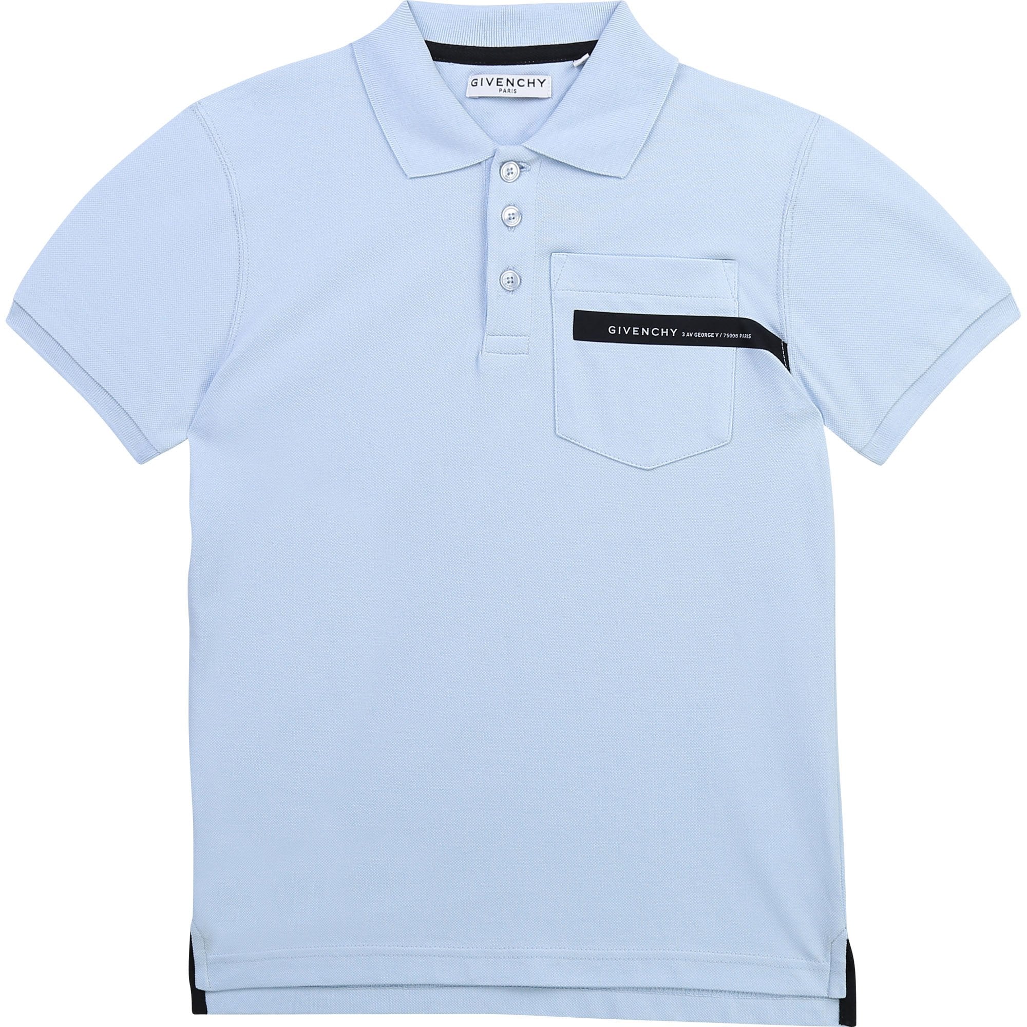 Light blue 2025 givenchy polo