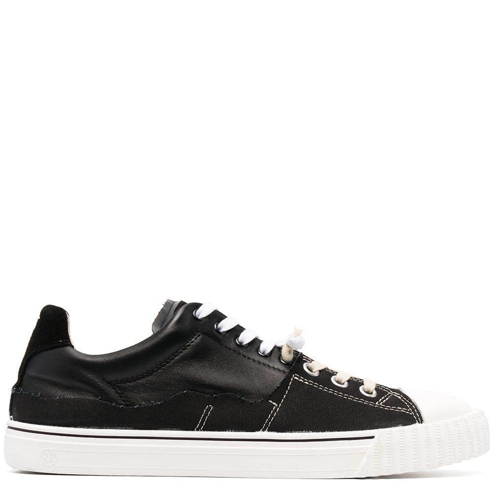 Maison Margiela Low Top Trainers Part Leather Maison Threads