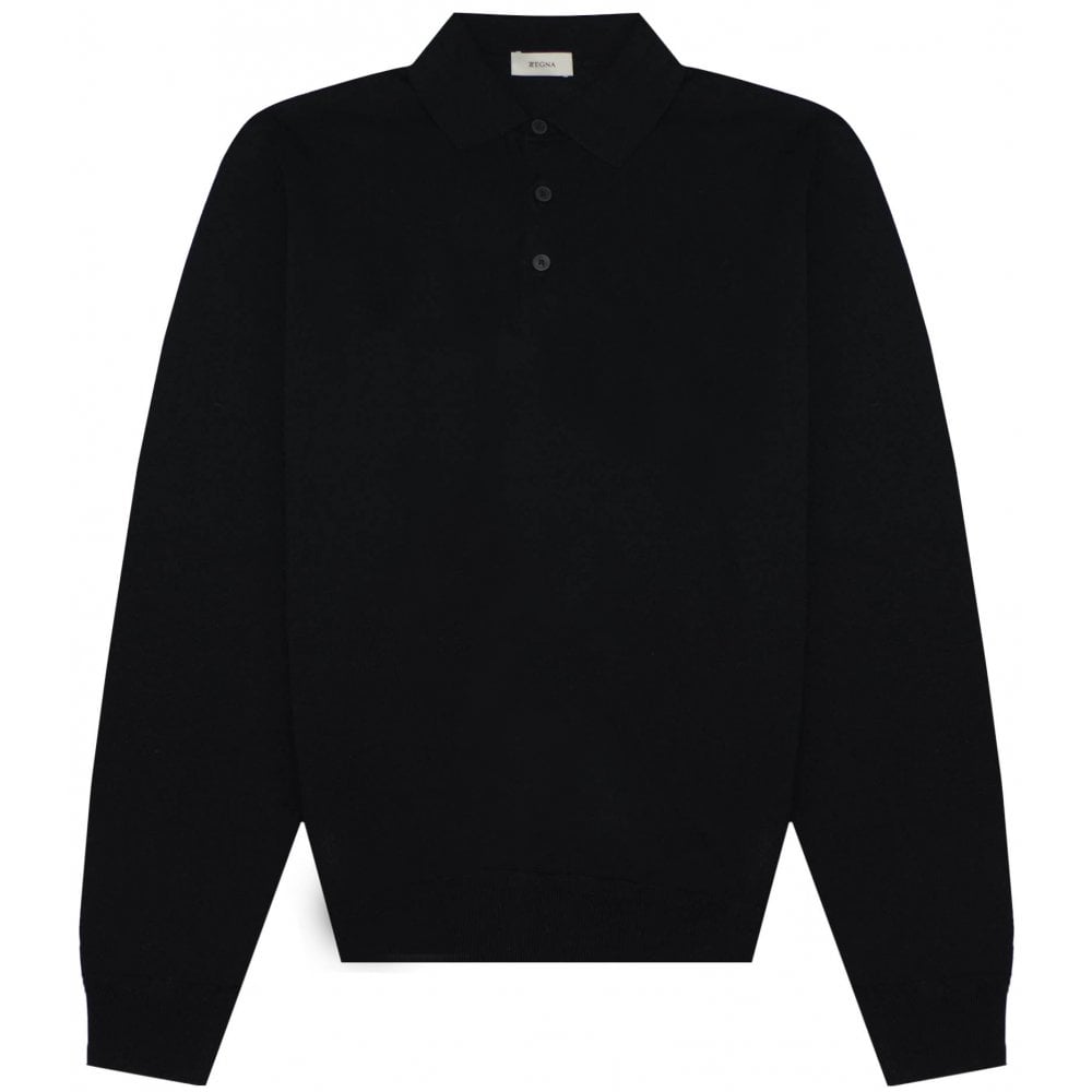 Ermenegildo zegna long sleeve polo on sale