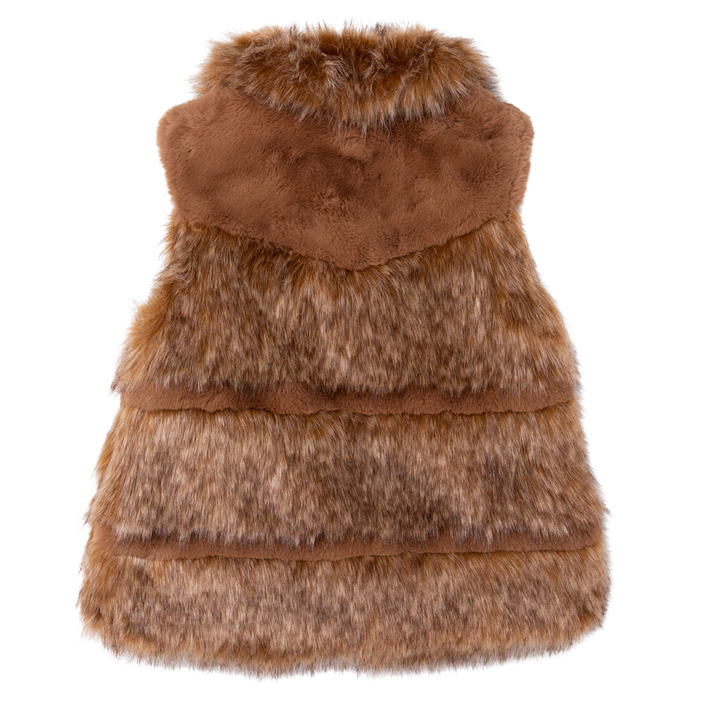 Authentic Chloè fur girls vest store size 5