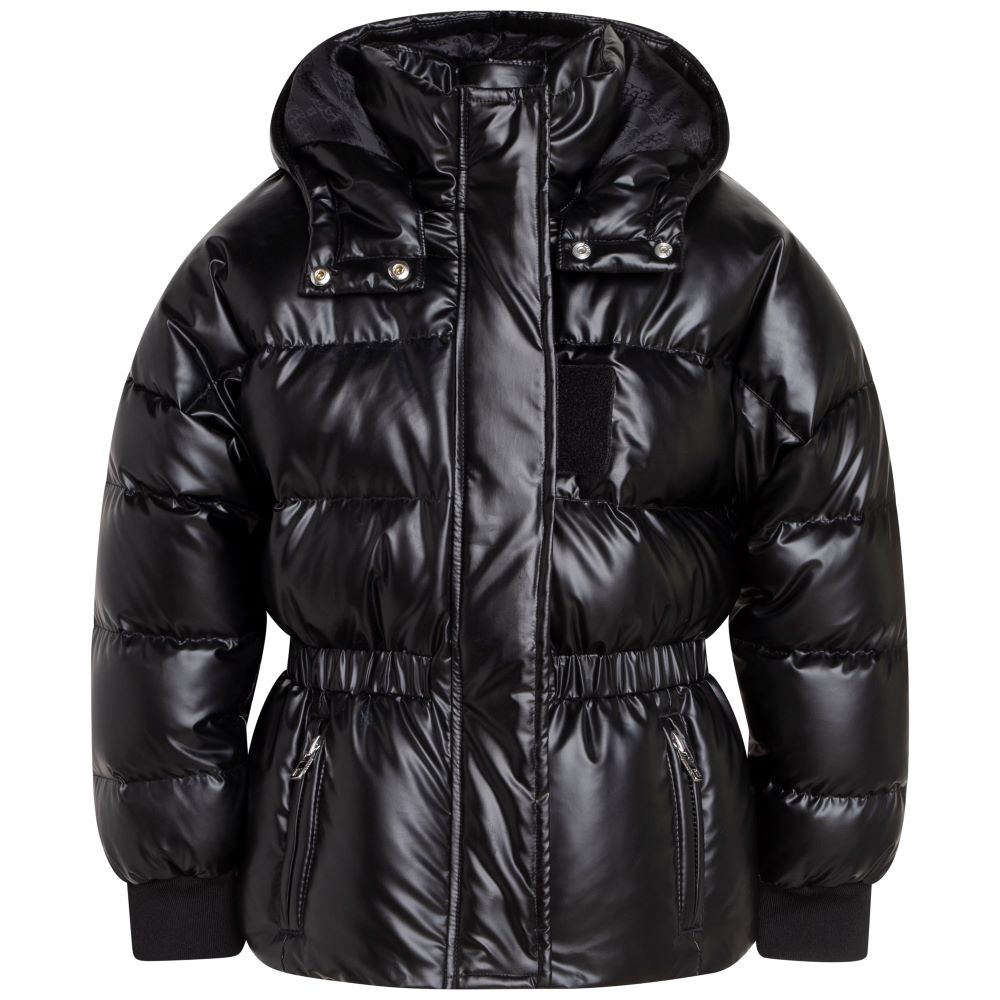 Givenchy Girls Puffer Jacket Black