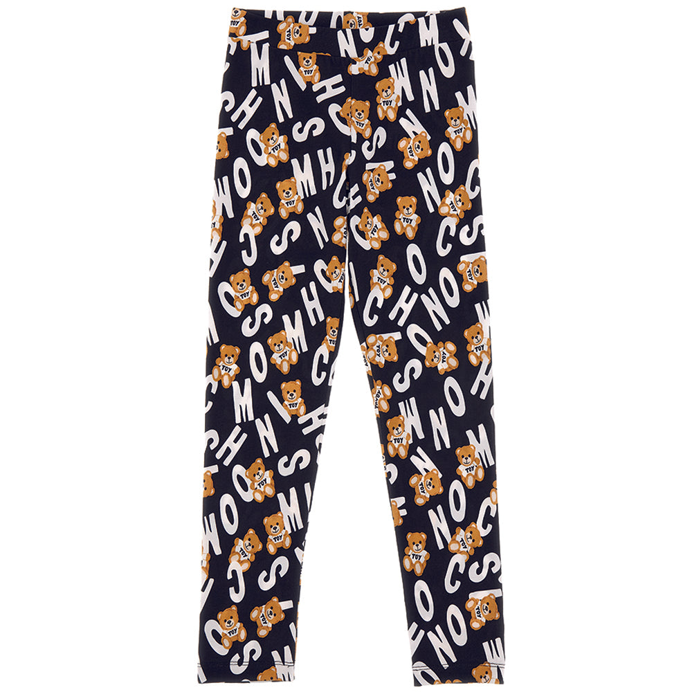 Girls hotsell moschino leggings