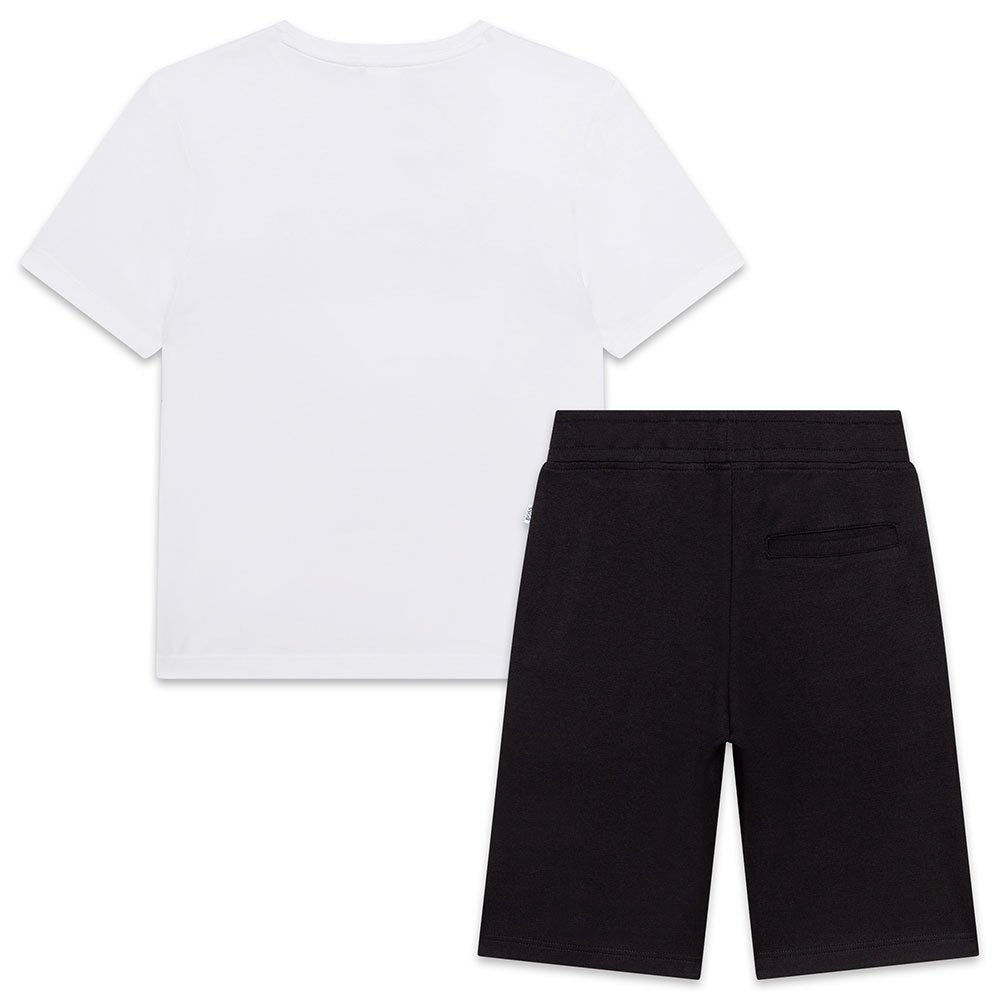 Hugo boss top hot sale and shorts set