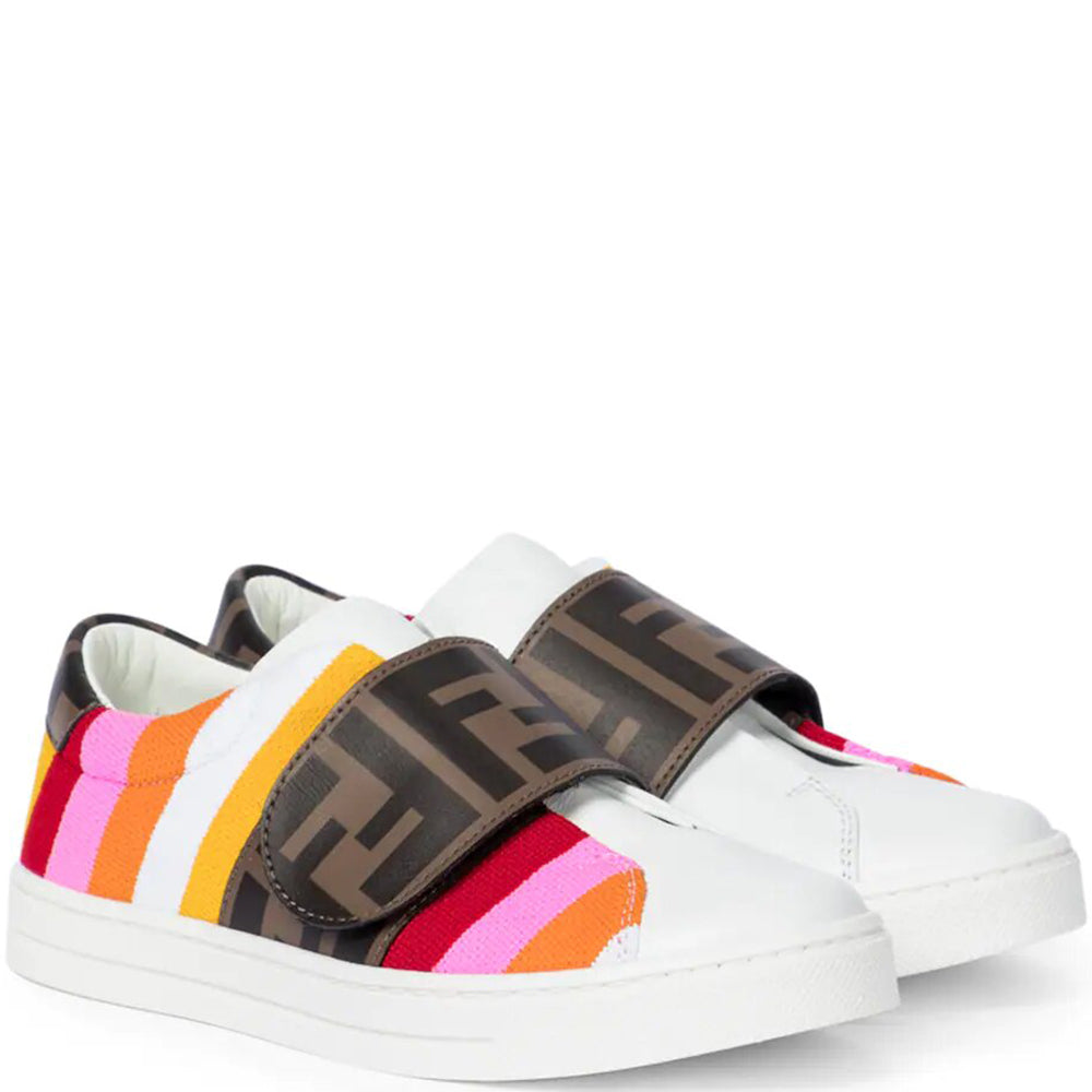 Girls shop fendi trainers