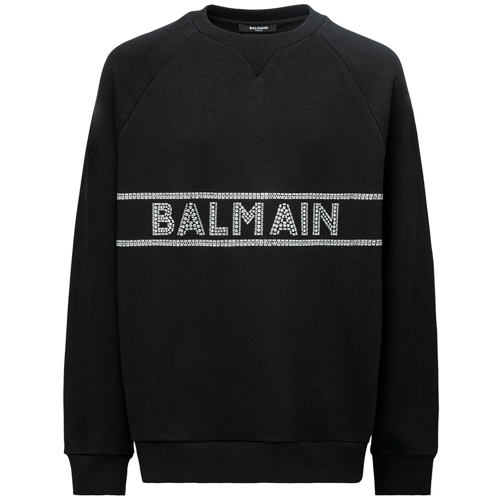 Balmain on sale logo jumper