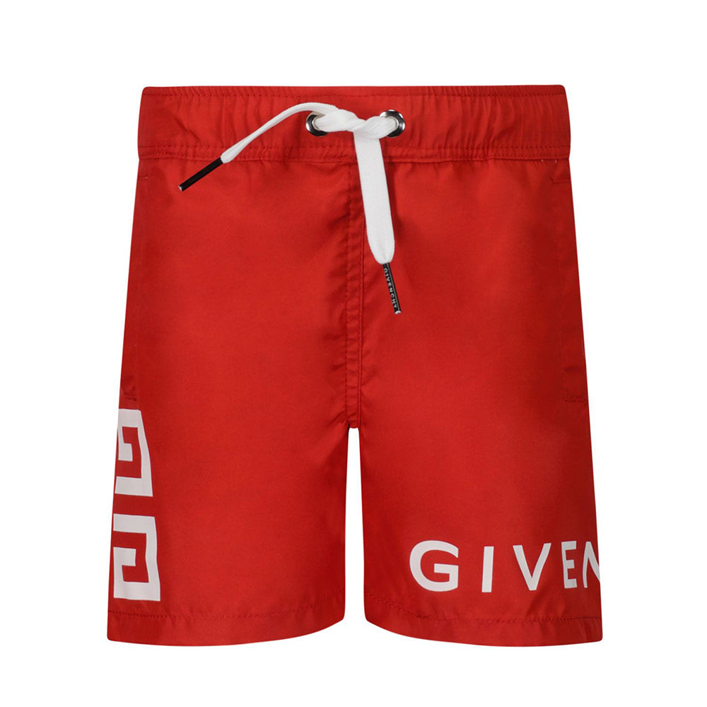 Red givenchy sales swim shorts