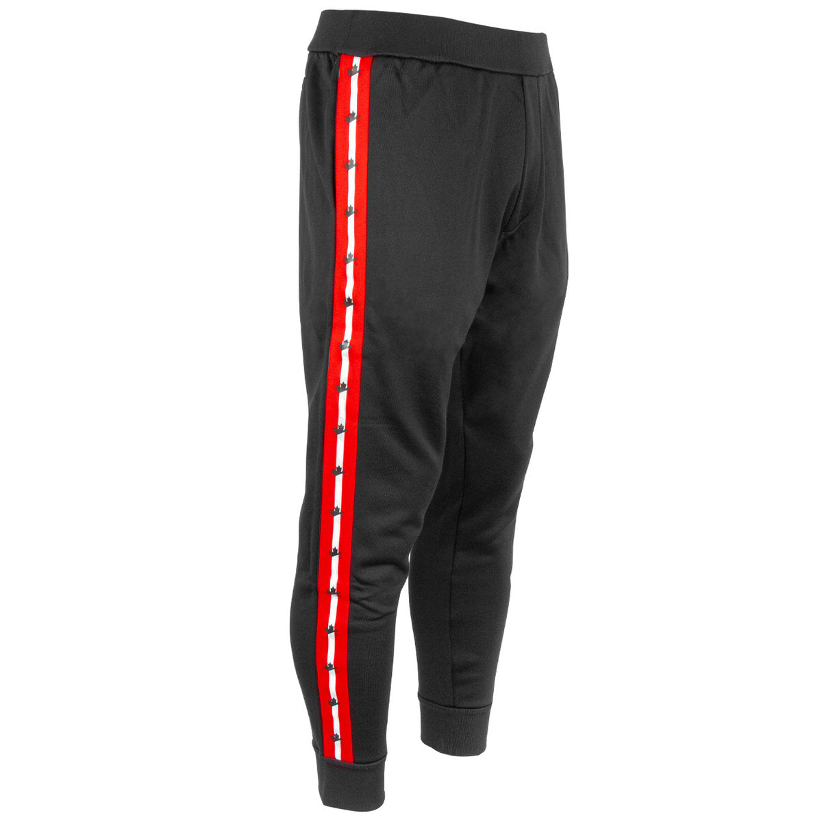 Joggers with reflective discount stripe