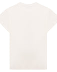 Fendi Girls Graphic Print T-shirt Dress White