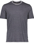 Hugo Boss Mens Striped T-shirt Navy