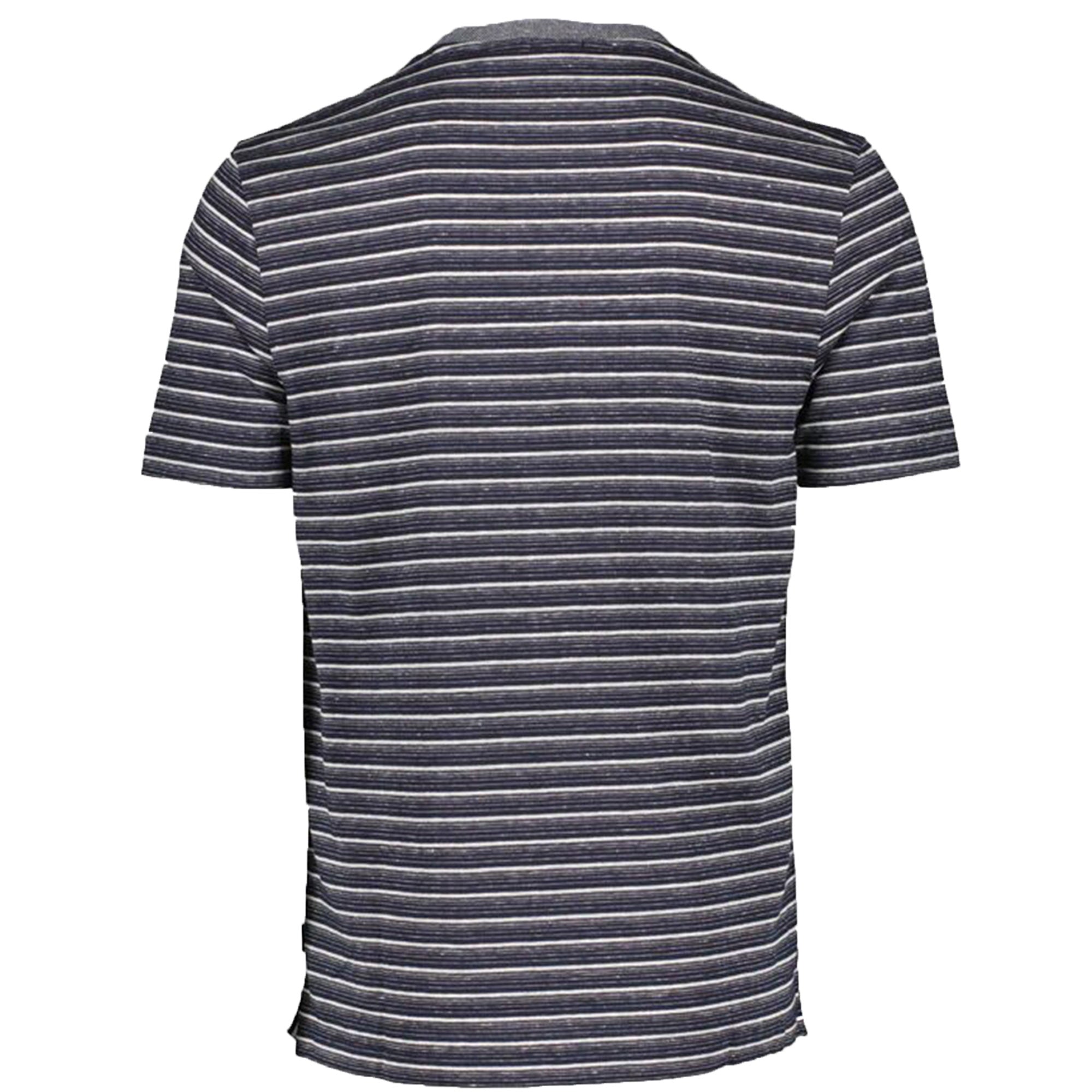 Hugo Boss Mens Striped T-shirt Navy