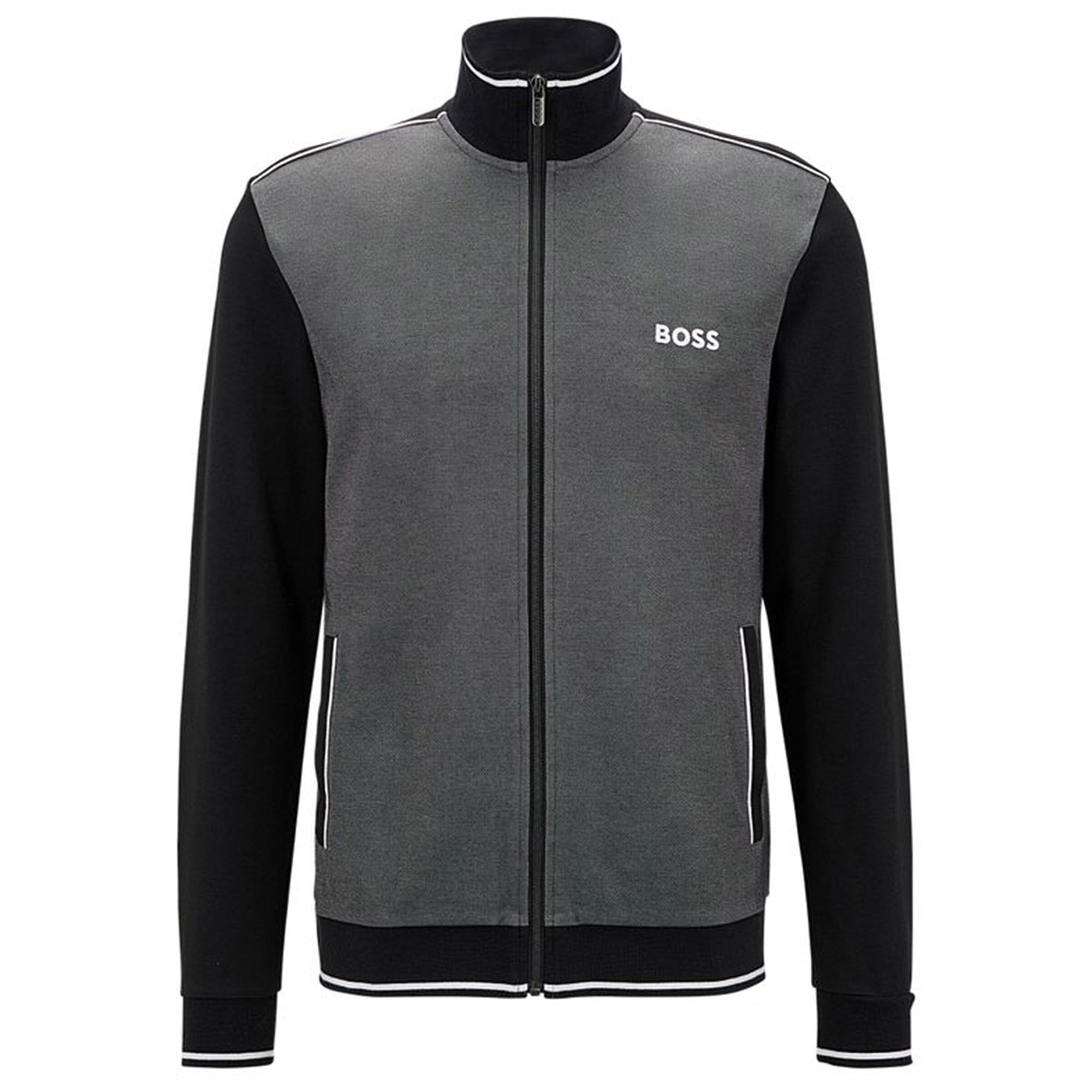 Hugo Boss Mens Tracksuit Jacket Black