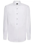 Boss Mens Slim Fit Dress Shirt White