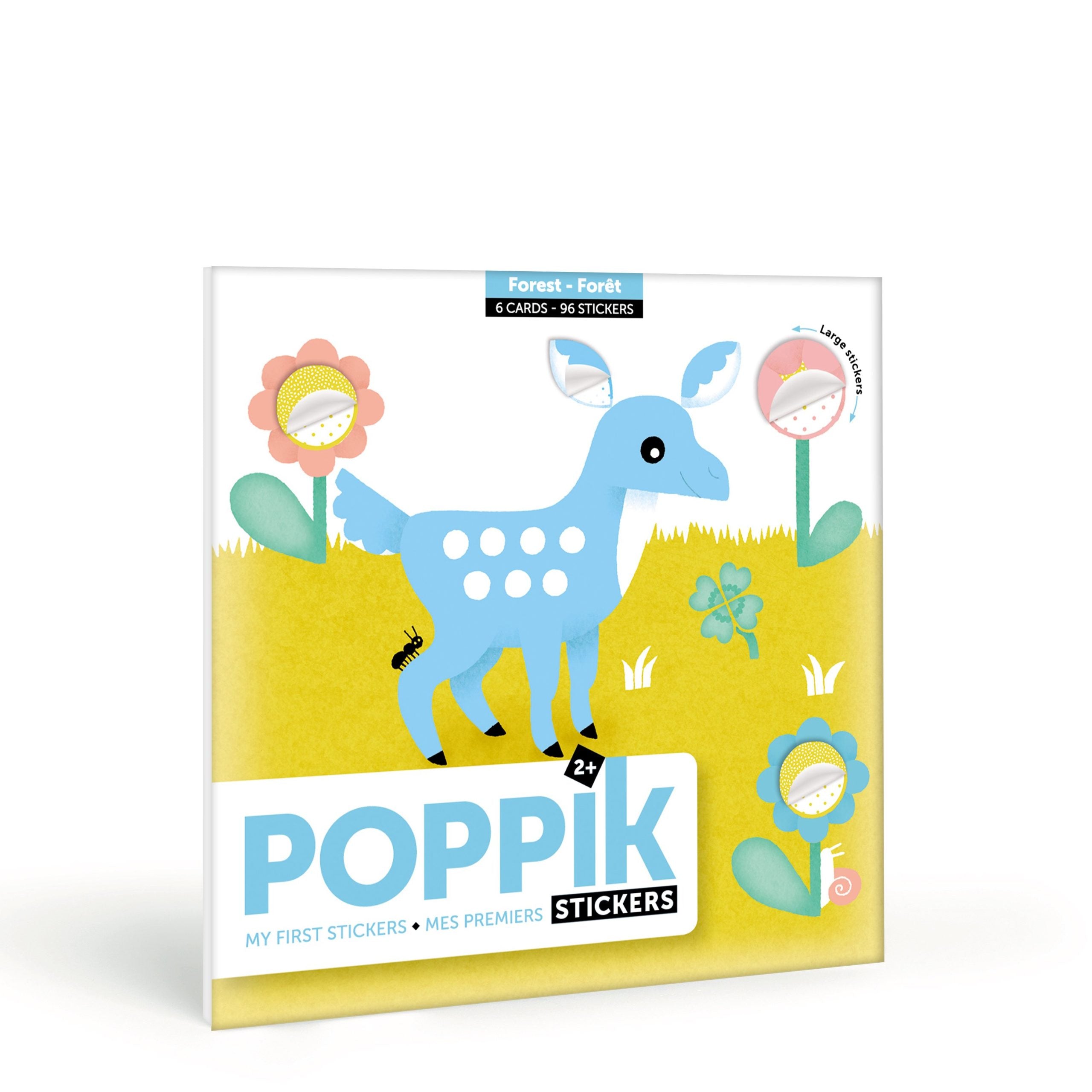 Poppik My First Sticker Cards | Forest