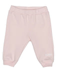 Fendi Baby Girls Logo Print Joggers Light Pink