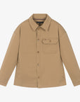 Tommy Hilfiger Boys Utility Overshirt Beige