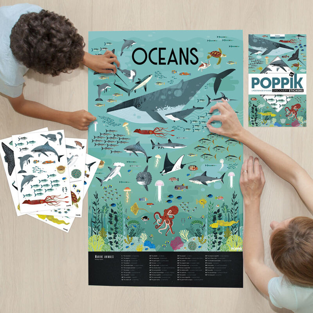Poppik Oceans Discovery Stickers 67