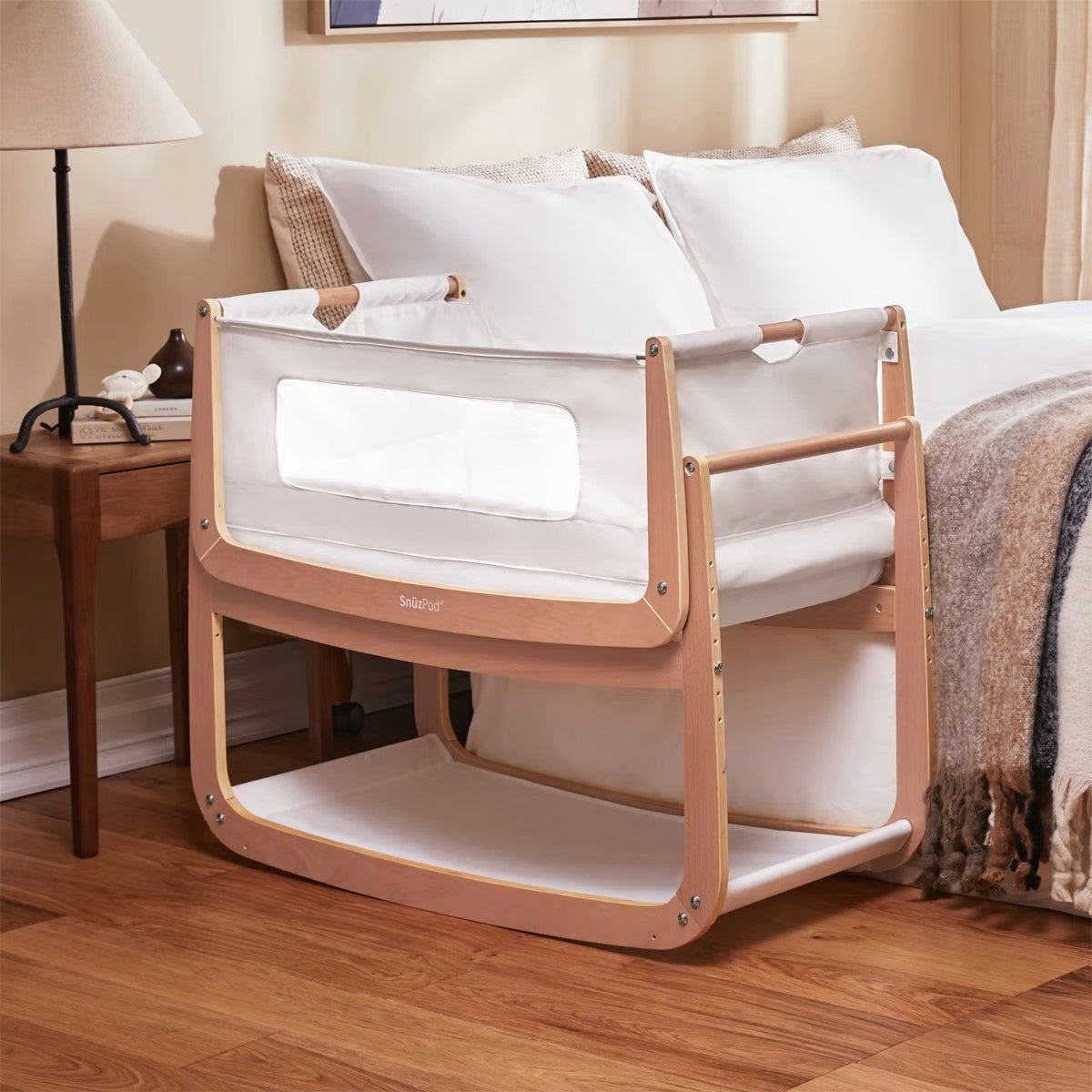 SnuzPod? Bedside Crib - Natural