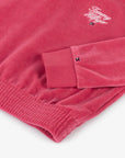 Tommy Hilfiger Girls Velour Hoodie Pink