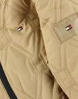 Tommy Hilfiger Unisex quilted Jacket Beige