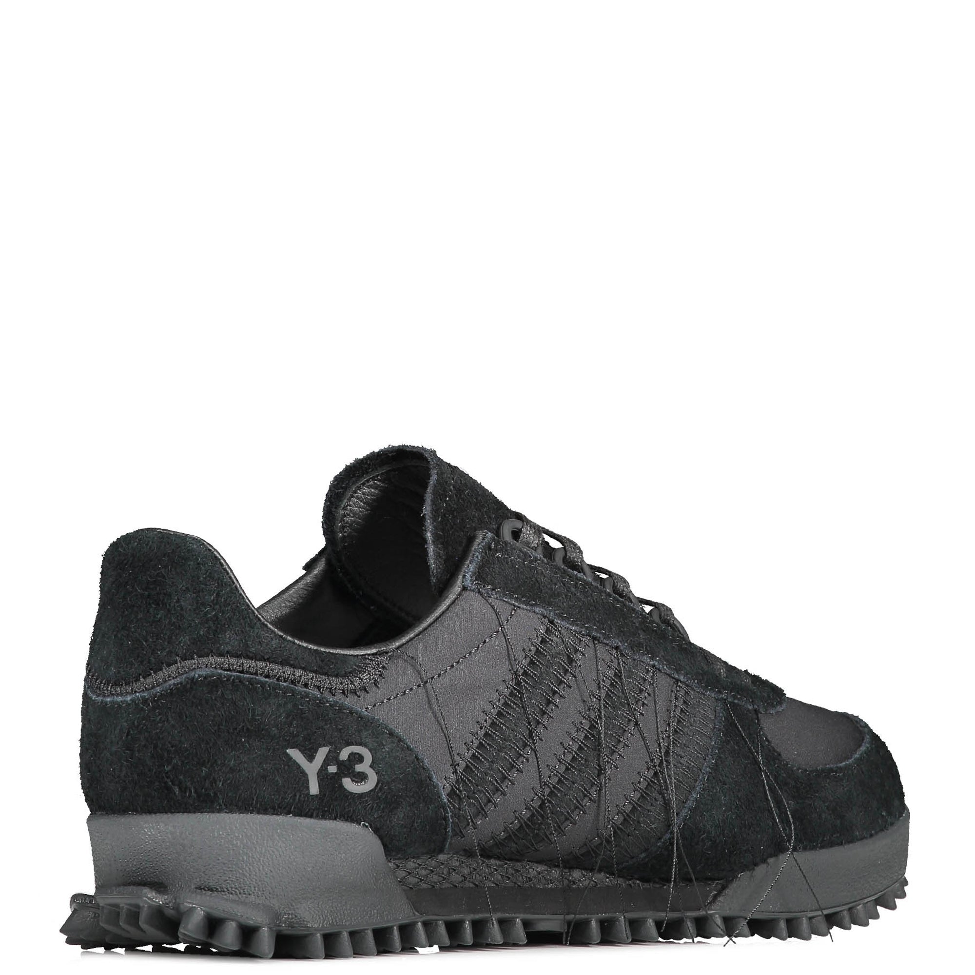 Y-3 Mens Marathon Trainers Black