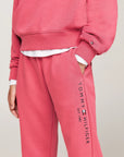 Tommy Hilfiger Logo Tracksuit Set Pink