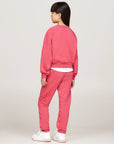 Tommy Hilfiger Logo Tracksuit Set Pink