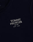 Tommy Hilfiger Unisex Adaptive Logo T shirt Navy