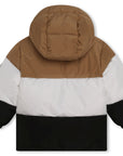 Boss Baby Boys Three Colour Jacket in Black / White / Brown