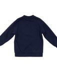 Fendi Boys Logo Sweatshirt Navy