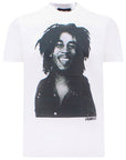 Dsquared2 Mens Bob Marley T-shirt White