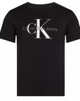 Calvin Klein Unisex Logo T shirt Black