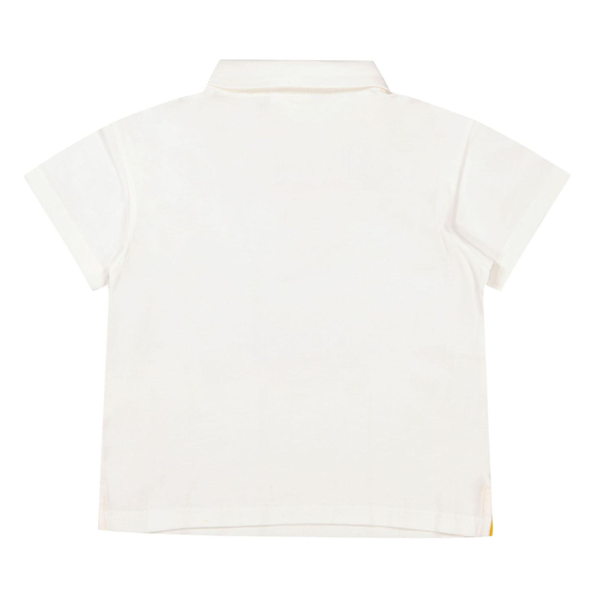 Fendi Baby Unisex FF Logo Polo White