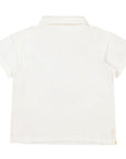 Fendi Baby Unisex FF Logo Polo White