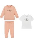 Calvin klein Baby Gift Set Pink