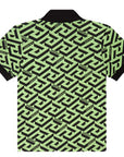 Versace Baby Boys La Greca Polo Green