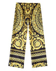 Versace Girls Baroque Pattern Trousers Gold