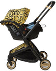 Versace Newborn Car Seat Gold