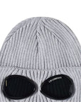 C.P Company Kids Goggle Lens Beanie Hat Grey