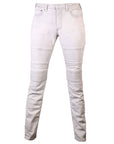 Neil Barrett Men's Acid Bleached Skinny Jeans White