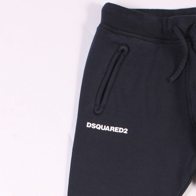 Dsquared2 Boys Logo Print Joggers Navy