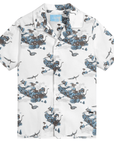 Lanvin Boys Dinosaur Shirt White