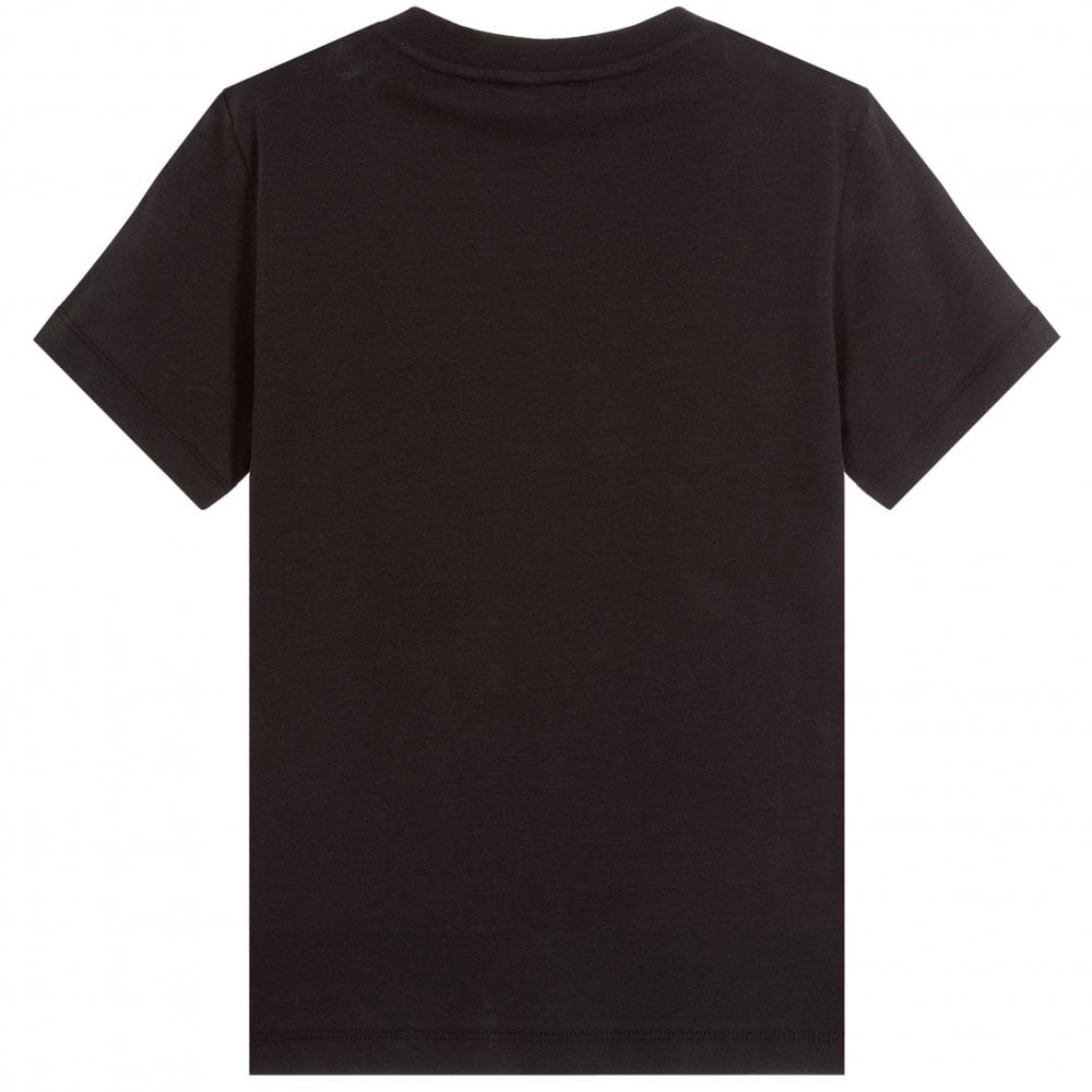 Lanvin Paris Boys &quot;L&quot; Logo T-Shirt Black