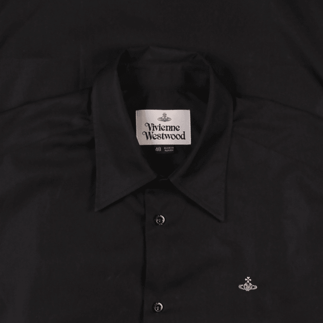 Vivienne Westwood Men&#39;s Single Button Shirt Black
