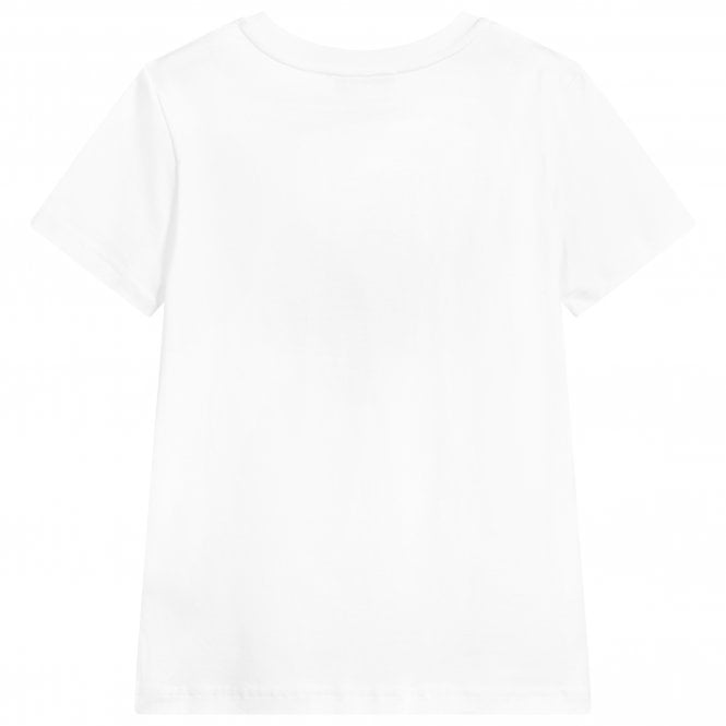 Givenchy Boys Logo Print T-Shirt White